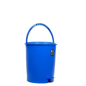 KKR INDUSTRIES Plastic Blue 10 L Plastic Bin With Pedal