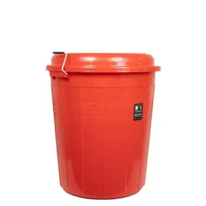 KKR INDUSTRIES Plastic Red 40 L Plastic Storage Drum