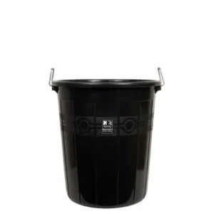KKR INDUSTRIES Plastic Black 30 L Plastic Storage Bucket