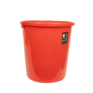 KKR INDUSTRIES Plastic Red 50 L Plastic Storage Bucket