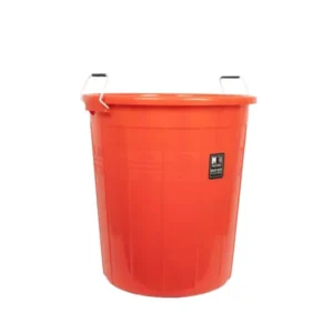 KKR INDUSTRIES Plastic Red 30 L Plastic Storage Bucket