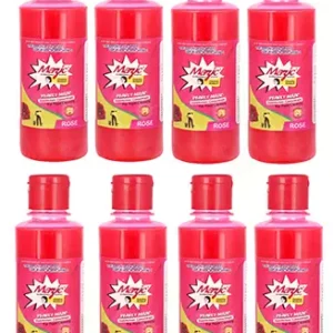 Mazic 200 ml Rose Fragrance Red Liquid Phenyl (Pack of 8)