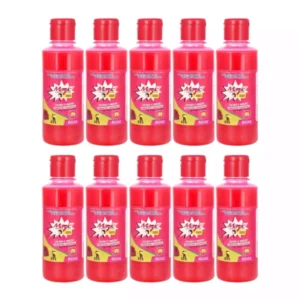 Mazic 200 ml Rose Fragrance Red Liquid Phenyl (Pack of 10)