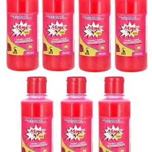 Mazic 200 ml Rose Fragrance Red Liquid Phenyl (Pack of 7)