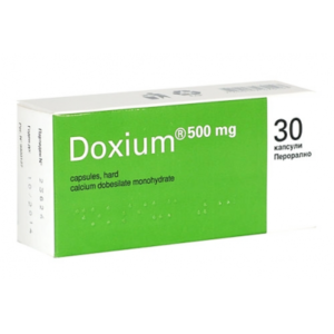 DOXIUM 500 MG ( CALCIUM DOBESILATE ) 30 CAPSULES