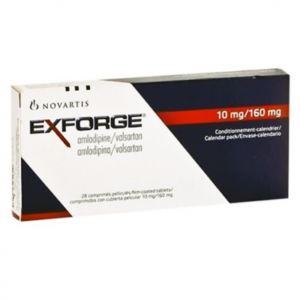 EXFORGE 10 MG / 160 MG ( AMLODIPINE + VALSARTAN ) 14 FILM-COATED TABLETS