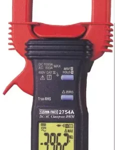 KUSAM-MECO 3? Digit 4000 Counts AC/DC Autoranging Digital Clampmeter with Multimeter Ranges (1000 A DC / 800 A AC)
