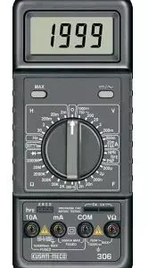 KUSAM-MECO 306 Digital LCR With Multimeter DC Voltage Range 200mV-750V