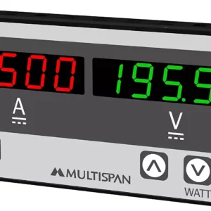Multispan AV-34DZ DC Type Single Phase Panel Meter
