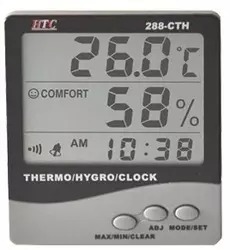 HTC 288CTH Thermo Hygrometer (Temp Range -50C to 70C)