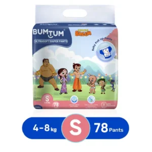 BUMTUM Chota Bheem Baby Diaper Pants with Leakage Protection