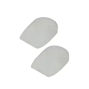 Flamingo L Size White Moderate Support Silicone Heel Care Pad Pair OC 2395