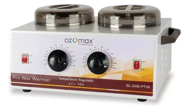 Ozomax BL-348-PTW Professonal Twin Jars Pro Wax Warmer
