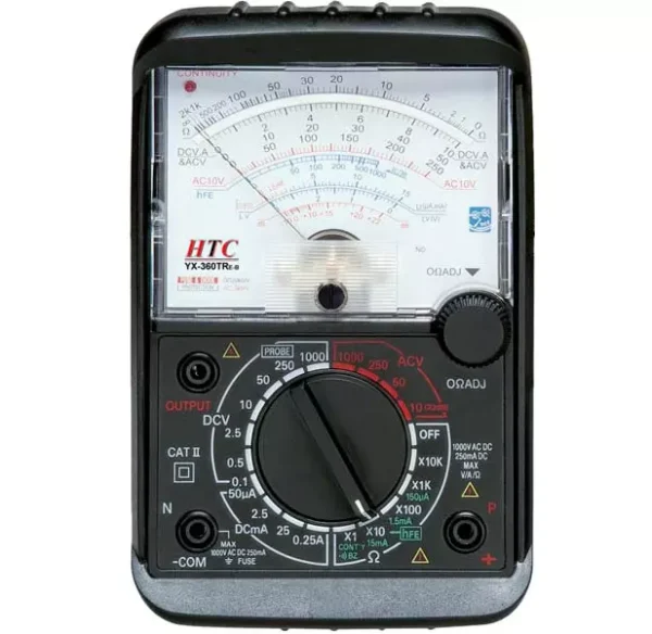 HTC 10-1000V AC Voltage Analog Multimeter YX-360TREB