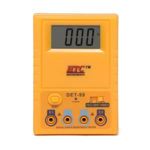 HTC DET-99 0-10-1000 Ohms Digital Earth Tester