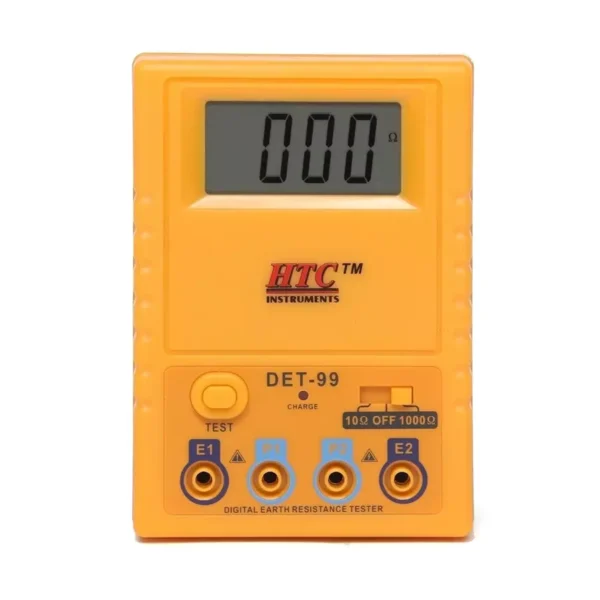 HTC DET-99 0-10-1000 Ohms Digital Earth Tester