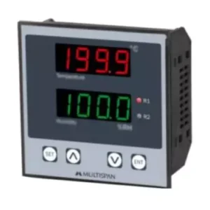 Multispan MTC-1201 230V AC Three Phase Multifunction Meter with Panel 96 X 96 X 50 mm