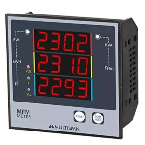 Multispan MFM Panel 100A Direct Three Phase Multifunction Meter with Panel