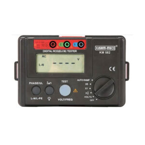 KUSAM-MECO 30V-600V, 45Hz-65Hz Digital RCD Tester - KM 582