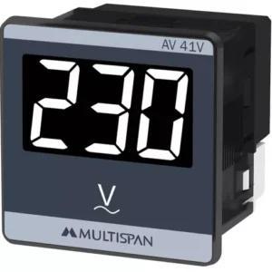 Multispan AV-41V-A2-00 Digital Volt Meter