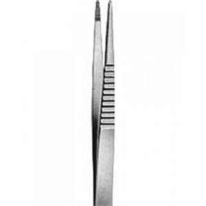 English Model Dressing Forcep Length = 18 cm / 7", T.O.E
