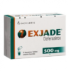EXJADE 500 MG ( DEFERASIROX ) 28 DISPERSABLE TABLETS
