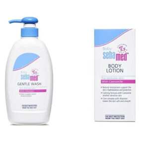 Sebamed baby gantle wash 400Ml & Baby Lotion, 100ml Combo.