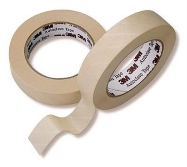 1322 3M Comply 24mm Wide Autoclave Indicator Tape 55 Meter Roll