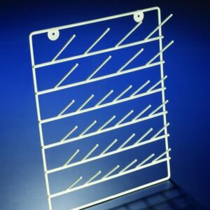 Draining Rack PE Coated Steel 32 Peg