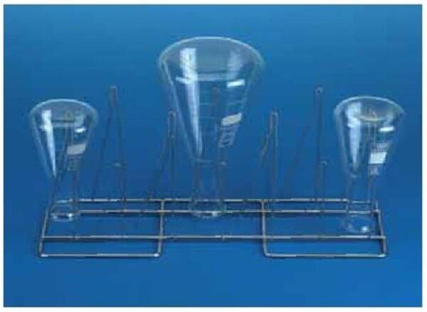 14 Position Flask / Beaker Support for 250ml to 1000ml Glassware