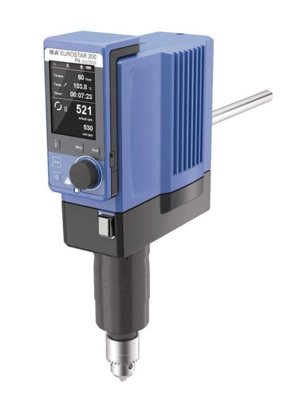 EUROSTAR 200 control P4 Electronic overhead stirrer