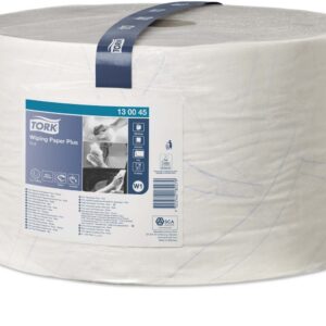 130045 Tork Wiping Paper Plus - White - 1500 Sheets