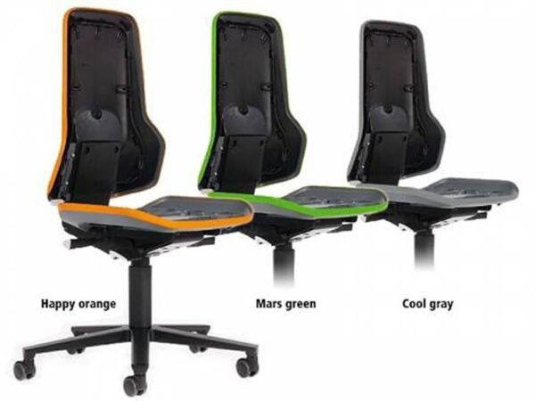 Bimos Neon 2 Laboratory Chair with castors - supplied without seatpads