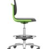 Bimos Labsit 4 Laboratory chair tall with stop/go castors & foot ring