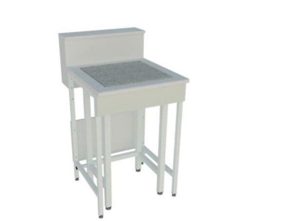 Laboratory Balance / Weighing Table With Skirting Shelf