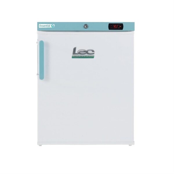 LEC 82L Countertop pharmacy fridge PESR82UK with solid doors 2? -8?