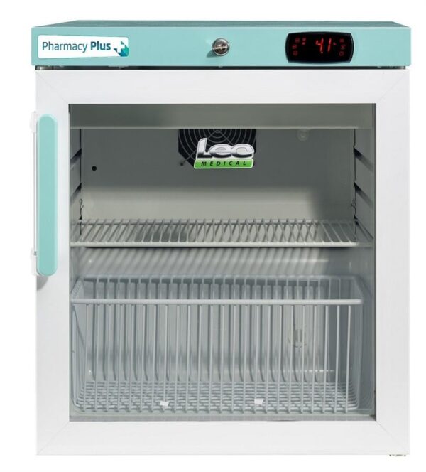 LEC 47L Countertop bluetooth pharmacy fridge PPGR47BT-UK glass doors 2? -8?