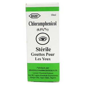 CHLORAMPHENICOL E/DROP D/FIELD 10ML