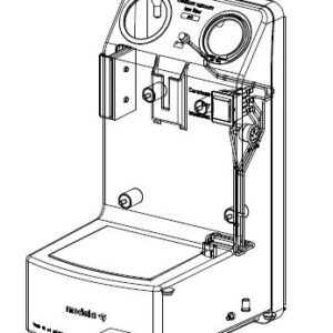 (suction pump Vario18) HOUSING, pre-assembled 077.1749