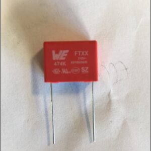 (surg. aspirator AS64R) CAPACITOR 470 nF/300V, A3058142
