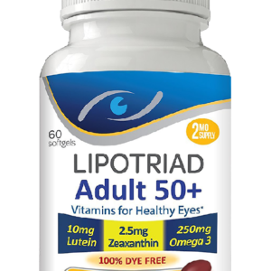 Lipotriad Adult 50+ 60 Soft Gels