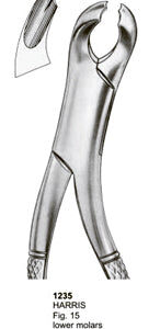 Extracting Forceps American Pattern Harris Lower Molars