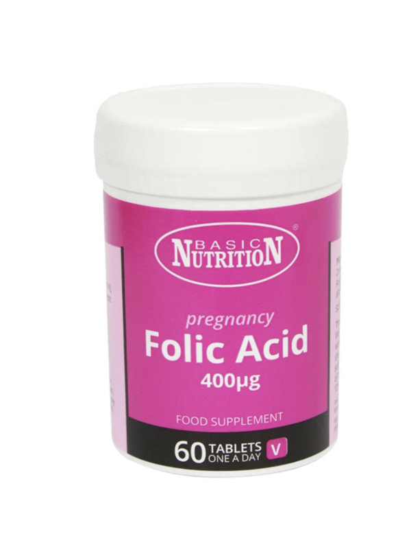 FOLIC ACID 400MCG TAB BASIC NUTRITION 60?S