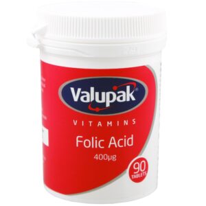 FOLIC ACID 400MCG TAB VALUPAK 90?S