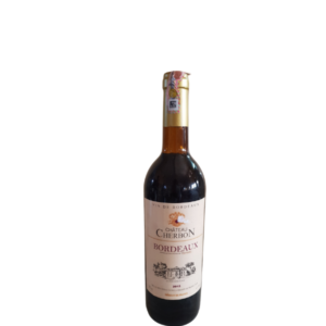 Chateau Cherbon (vin de bordeaux) haut Nicot13%vol ? 750ml