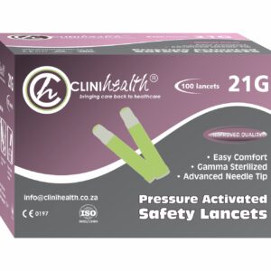Lancets Safety 21G CliniHealth ? 100s