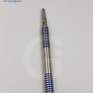 Dental Bone Chisels With Blue Groves #3