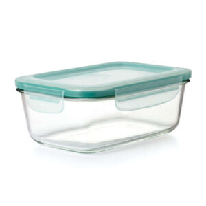 1.6 Cup Smart Seal Glass Rectangle Container