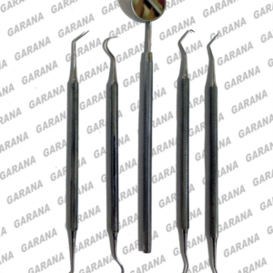 Dental 4 Piece Probe Set With Mirror