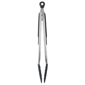 12 Inch Tongs with Silicone Heads